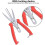 Stainless Forge Apple Tree Pear Scissors Double Mouth Agricultural Tools Flower Thinning Fruit Pruner [JKW] 3