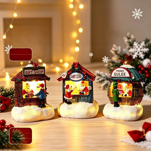 Rozsvíťte vánoční scénu mini vesnice Toyland 2