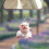 Realistic Pig Shaped Car Decor Hanging Charm with Chain For Interior B6Q4 5