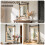 Homcom HOMCOM Farmhouse Rectangle Mirror, 86.5 x 61 cm, White Oak 4