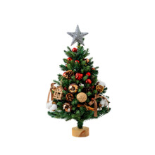 Weihnachtspony-Weihnachtsbaum-Set für den Schreibtisch, Fensterdekoration, Weihnachtsschmuck