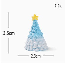 Mikrolandschaft Kreative Wohnzimmeratmosphäre Weihnachtsbaum-Anhänger Mini-Tischdekoration