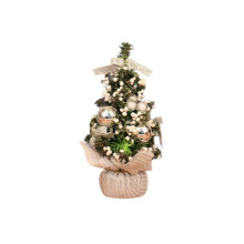 Weihnachtsbaumschmuck, 20 cm Mini-Weihnachtsbaum, Schaufensterdekoration, Schreibtischdekoration