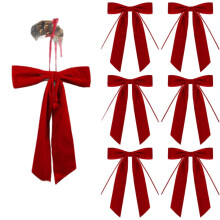 Weihnachtsbaum-Schleife, Geschenkverpackung, Weihnachtsbasteleien, Blumenkranz