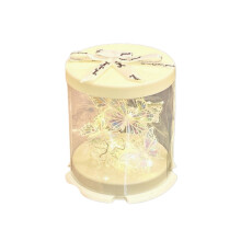 Kit de materiales para luz nocturna de mariposa DIY, luz ambiental creativa hecha a mano
