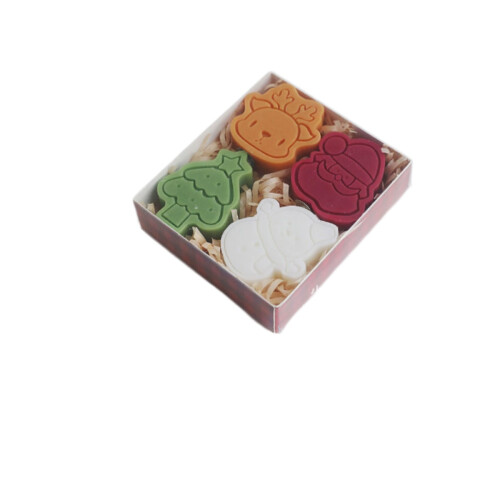 Weihnachts- und Halloween-Aromakerzen-Geschenkbox mit winterlicher Atmosphäre