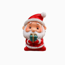 Adornos navideños, Papá Noel adorable, decoraciones para el árbol de Navidad