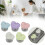 Heart Shape Toilet Push Button For Long Nails - Easy Sticker Press Adhesive E0G6 5