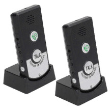 Wireless Intercom Unit, User Friendly Long Range Intercom Systems, Wireless Voice Intercom with 2 Way Call, Application for Home, Hotels, Re