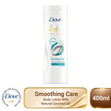 Dove Body Love Smoothing Care Body Lotion With Natural Coconut Oil, 400ml