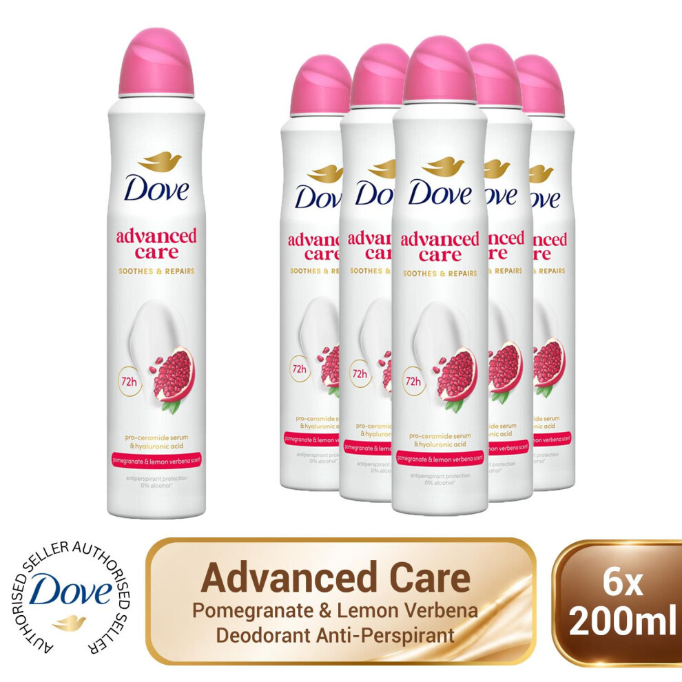 Dove Anti-perspirant Deodorant Go Fresh Pomegranate 72H Protection 200ml - Image 5