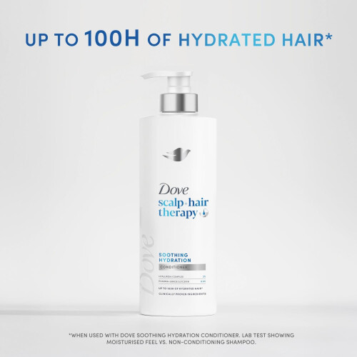 Dove Dove Scalp+Hair Therapy Conditioner 6x700ml Soothing Hydration, Hyaluron-Complex 1