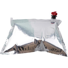 Conjunto de 5 bolsas de vinho Bag-In-Box de 5 L, com torneira de borboleta, para bebidas sem gás