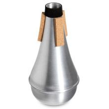 Trumpet Practice Mute, Aluminum Silencer for Quiet Practice, Training & Performance