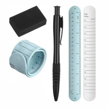 2 Pcs Erasable Slap Bracelets, Wearable Wrist Notepad Memo, Reusable Waterproof Silicone Wristband
