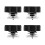 4pcs Turntable Support Feet Adjustable Spring Speaker Spikes for  Record Player Audio Equipment Base 1