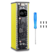 8x21700 Power Bank Battery Case PD 100W Fast Charging Battery Storage Box Welding Free USB+Type-C Port with Outdoor B