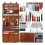 Leather  Tool Roll Bag, Portable Foldable Leather Working Storage Pouch for Leather Carving, Punching, Sewing 1