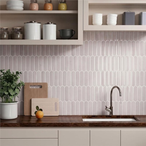 Peel and Stick Backsplash Tile - 10 Sheets 12"X12" for Easy Kitchen and Bathroom Makeover 1