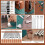 Leather  Tool Roll Bag, Portable Foldable Leather Working Storage Pouch for Leather Carving, Punching, Sewing 5