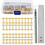 Brass Leather Rivet Set with Installation Tools, Multi Sizes Double Cap Rivets Kit for DIY Leather , Bags Repair 1