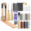 Leathercraft Kit (Includes A Wooden Stitching Clamp) - Ideal for Hand-Stitching, Saddlery, Various Leather DIY Projects 1