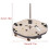 For Watchmakers AL35 Quartz Watch Movement with Movement Handle Non-Calendar Three-Needle Quartz Movement Replacement 6