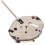 For Watchmakers AL35 Quartz Watch Movement with Movement Handle Non-Calendar Three-Needle Quartz Movement Replacement 5