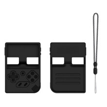 Silicone Protective Case for ANBERNIC RG35XX Handheld Game Console Anti-Scratch Slip Full Cover W/S Lanyard A