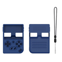 Silicone Protective Case for ANBERNIC RG35XX Handheld Game Console Anti-Scratch Slip Full Cover W/S Lanyard B