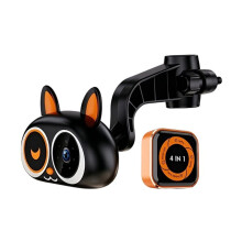 2-in-1-Babykamera mit Kabellosem CarPlay-Adapter, 1080P-Babyphone für die Fahrzeugkabine mit Anzeige auf Dem Rücksitzbildschirm