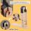 Leathercraft Kit (Includes A Wooden Stitching Clamp) - Ideal for Hand-Stitching, Saddlery, Various Leather DIY Projects 2