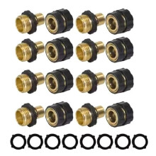 3/4 Inch Garden Hose Quick Connector, Quick Connect Garden Hose Fittings, Quick Release Water Hose Connector Fitting