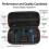 Carrying Case for OneXPlayer 3 G3e - New Handheld Console EVA Fabric-Texture Waterproof Handbag 4