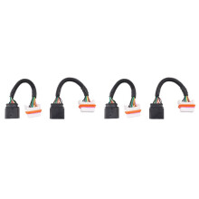 4Er-Pack Scheinwerferkabelbaum und Rechts für Cayenne Xenon 95563123911