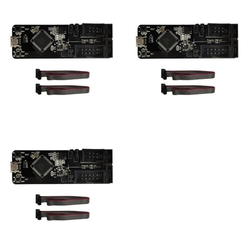 3X ESP-Prog Development Board Firmware Downloads 2.54mm JTAG Debug Program Downloader for ESP32 Supporting Cable