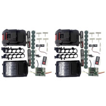 2X 5core 18650 Li-Ion Battery Storage Box Case PCB Protection Circuit Board for for Zhipu Hongsong Jingmi