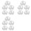 501 Filter Retainer for  Reusable Respirators,Filter Box Uses Gas Mask Elements Accessories,30PCS 1