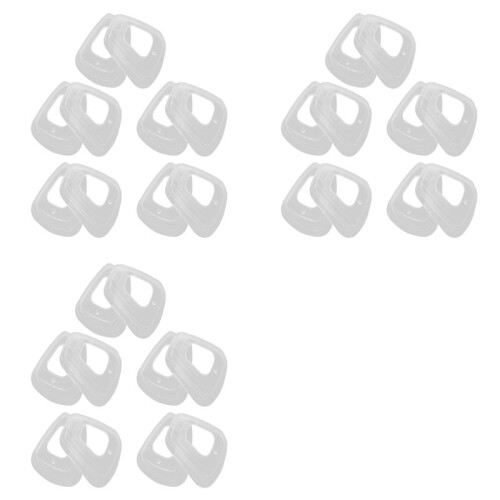 501 Filter Retainer for  Reusable Respirators,Filter Box Uses Gas Mask Elements Accessories,30PCS