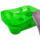 For BitFunx N64 Translucent Case for  N64 Retro Video Game Console Replacement Shell Transparent Box A 4