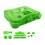 For BitFunx N64 Translucent Case for  N64 Retro Video Game Console Replacement Shell Transparent Box C 3
