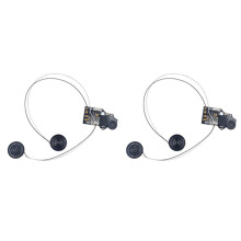 2X Speakers for GG Game Console Game Gear, Dual-Channel Volume Headphone Board
