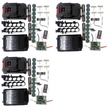 3X 5core 18650 Li-Ion Battery Storage Box Case PCB Protection Circuit Board for for Zhipu Hongsong Jingmi