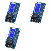 3X Lead-Acid Lithium Battery Charger Module 6-60V 10A LCD Display Control Overcharge Protection Board Automatic Charging