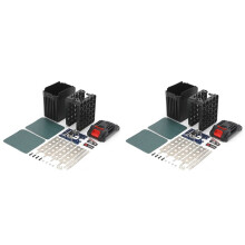 2X 30 Cell 18650 Lithium Battery Case Box PCBA BMS Protection Circuit Board for 18V Zhipu Hongsong Jingmi