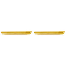 2X Table Crumber Crumb Sweeper 304 Stainless Steel Crumb Scraper Food Remover Desk Cleaning Tool for Waiters Gold