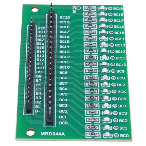 2X for BMS 20S Lithium Battery Charger Protector Module LED Indicator Detection Battery Charger Protection Board 48V 1