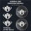 20PCS Triple Flints for Triple Flint Torch Strike, Flints Holder Replacements 5
