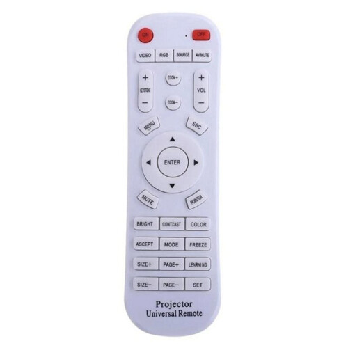 Universal Projector Remote Control for Home Theater Meeting Classroom Replacement Controller