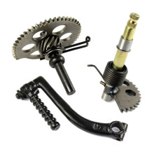 Motorcycle Kick Start Shaft Assembly GY6 125/150cc Kick Start Shaft Kit Kick Start Gear for Italika 125 150 175